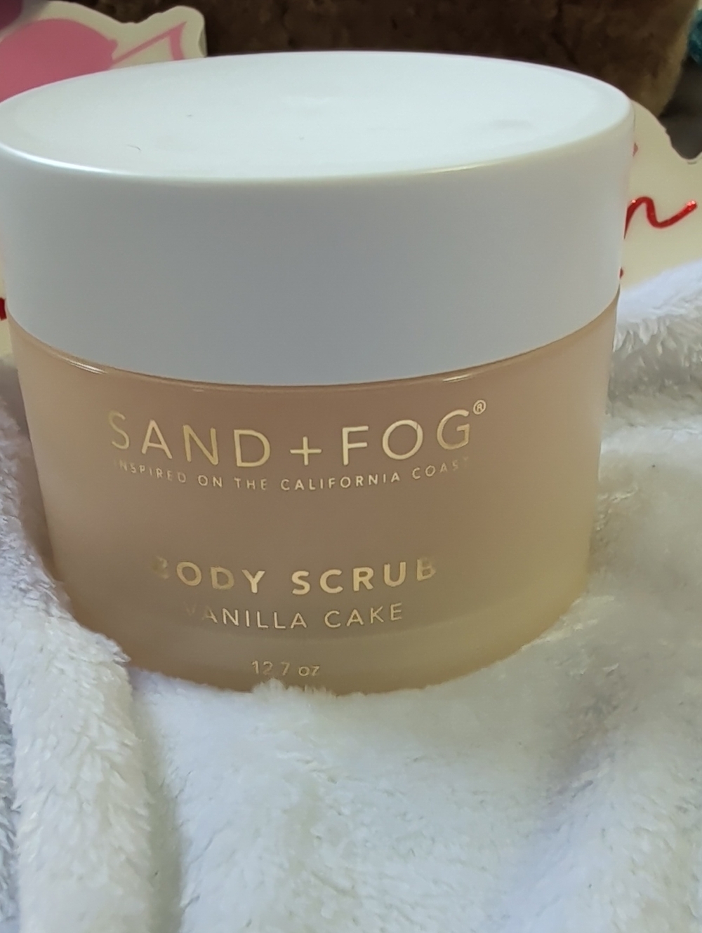Sand + Fog Vanilla Cake Body Scrub